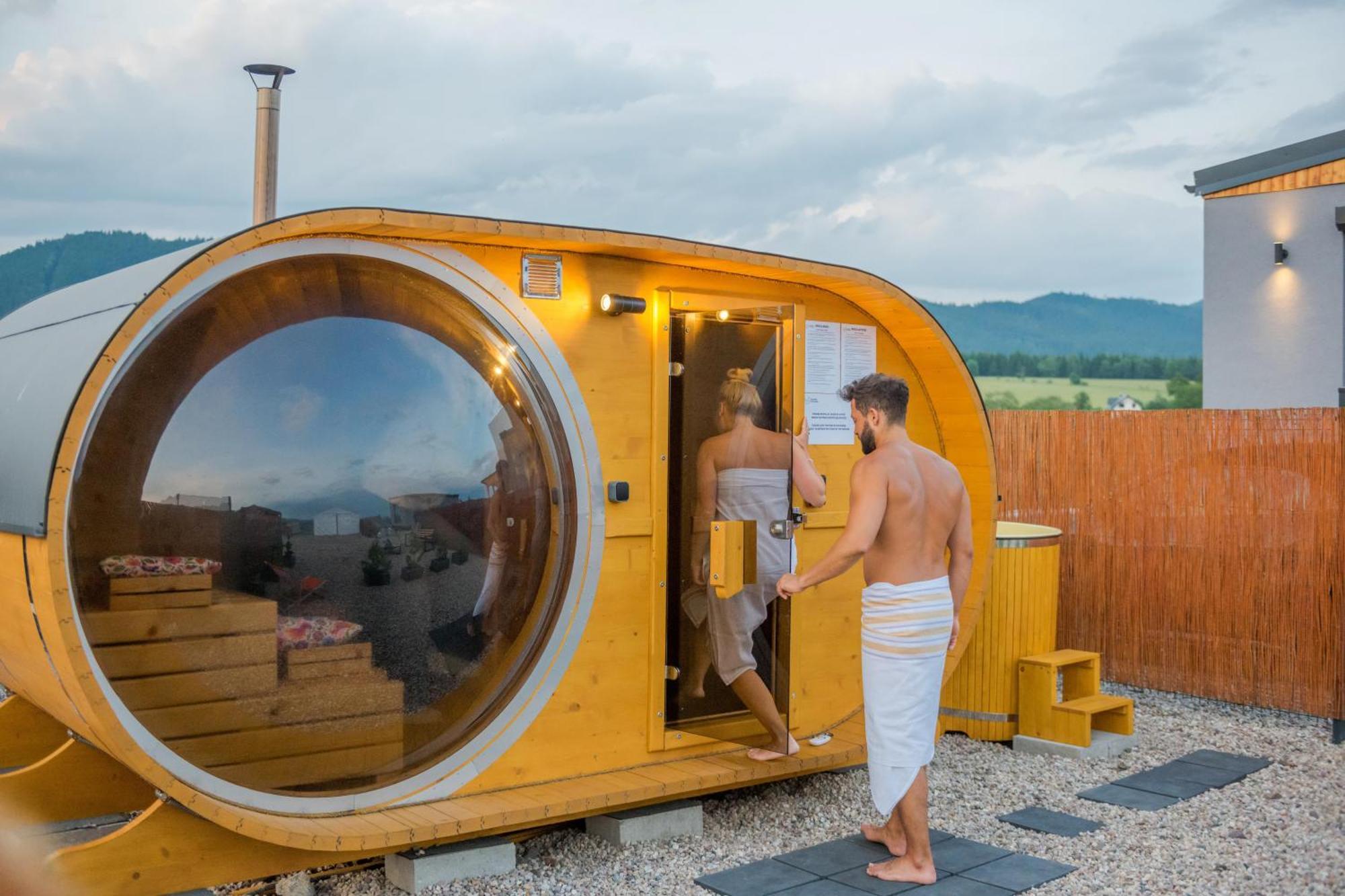 Rajska Polana Domki Premium ,Na Odludziu Z Prywatna Balia Z Jacuzzi I Sauna ,Cisza,Rowery Elektryczne,Gory,Astroprzygoda,- Adrspach, Skalne Miasto, Zamek Ksiaz,Andrzejowka,Karpacz, Sniezka,Janskie Laznie,Pec Mieroszow Exterior foto